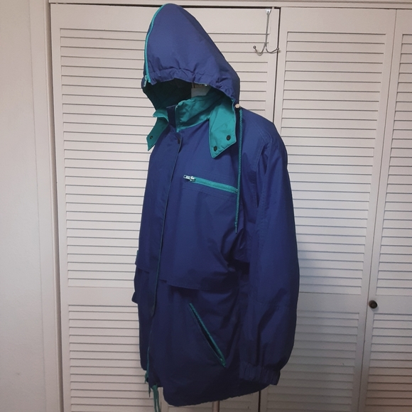 Lightweight London Fog "3M Thinsulate" Ski Jacket/Coat with Removable Hoodie - Picture 4 of 16